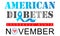 American Diabetes Awareness Month Banner