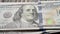 American dollars. Money close-up. Financial freedom and prosperity