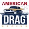 American Drag Racing Emblem