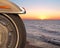 American dream harley davidson motorcycle bike beach sunset seaside coast coastal rider wheel