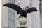 American eagle at Grand Central at the corner of Vanderbilt Avenue and East 42nd Street, iconic architectural detail, New York, NY