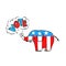 American Elephant Vote Drawing