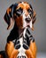 American English Coonhound hound puppy dog portrait