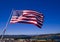 American Flag on a Carrier