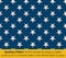 American Flag Embossed Stars Drop Shadow - Seamless Pattern