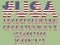 American flag font