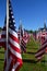 American Flag Heroism Flies Field Of Honor
