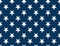 American Flag Stars - Seamless Pattern non Textured