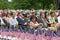 American flags for 76 new American citizens