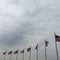 American Flags Clouds