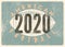American Football 2020 typographical vintage style poster. Retro  illustration.