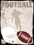 American football background