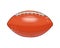 American football ball from multicolored paints. Splash of watercolor, colored drawing, realistic. Rugby ball