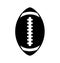 American football balloon icon