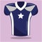 american football blue form 14