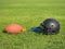 American football equipment used