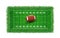 American football field with real grass textured,