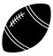 American football  Glyph Style vector icon which can easily modify or edit