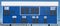 American Football Scoreboard in Blue