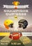 American Football Sport Poster