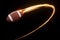 American Football Sports Ball Light Trail