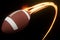 American Football Sports Ball Light Trail