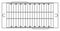 American football sports field markings lines. Outline football playground top view. Sports ground for active recreation. Vector