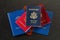 American and Foreign International Passports Stack