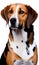 American Foxhound illustration Artificial intelligence artwork generated