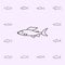 american grayling icon. Fish icons universal set for web and mobile