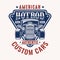 American Hotrod drag race authentic custom cars