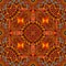 American indian tribal vector pattern. Carpet, headwear, blanket