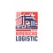 American Logistic Company Logotype.