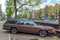 American Mercury station wagon parked on a canal street in Amsterdam, the Netherlands