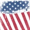American patriotic grunge background. Vector Illustration