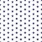 American patriotic seamless pattern with navy stars on a white background.