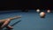 American Pool, the shot eight ball missing billiard pocket