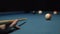 American Pool, the shot eight ball missing billiard pocket
