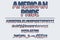 American Pride Color Font Set, for Fourth of July Celebrations