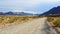 American Road to the Racetrack Playa in Death Valley