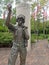 American Soldier Statue during the Persian Gulf War