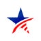 American Star Creative Symbol Graphic Design