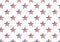 American stars flag pattern.