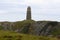 American stone monument on Scottish island