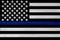 American thin blue line flag