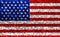 American USA fabric glitter flag, sparkle stars and stripes