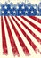 American vintage flag banner