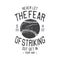 american vintage illustration never let the fear of striking out get in your way