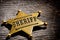 American West Legend Sheriff Deputy Star Badge