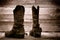 American West Rodeo Cowboy Boots in Old Wood Barn